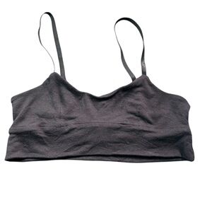 ATHLETA black Wirefree well rested rib sleep bra size small NWT